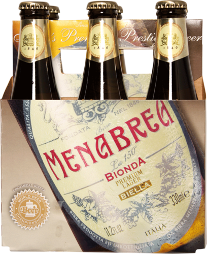 Menabrea Blonde 6-Pack Bottle